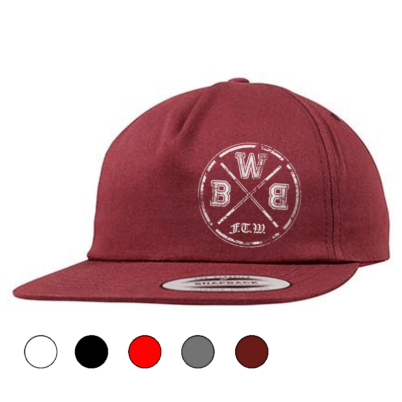 Bad White Boy - F.T.W., Snapback Cap Yupong, verschiedene Farben