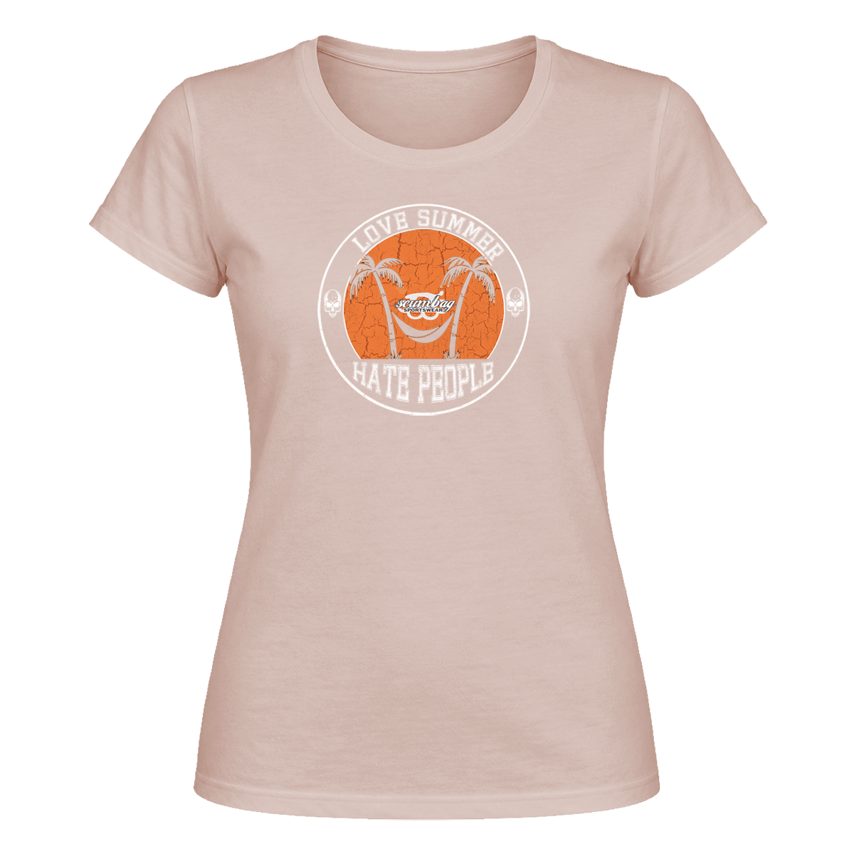 Scumbag - Love Summer Hate People, Girly-Shirt verschiedene Farben
