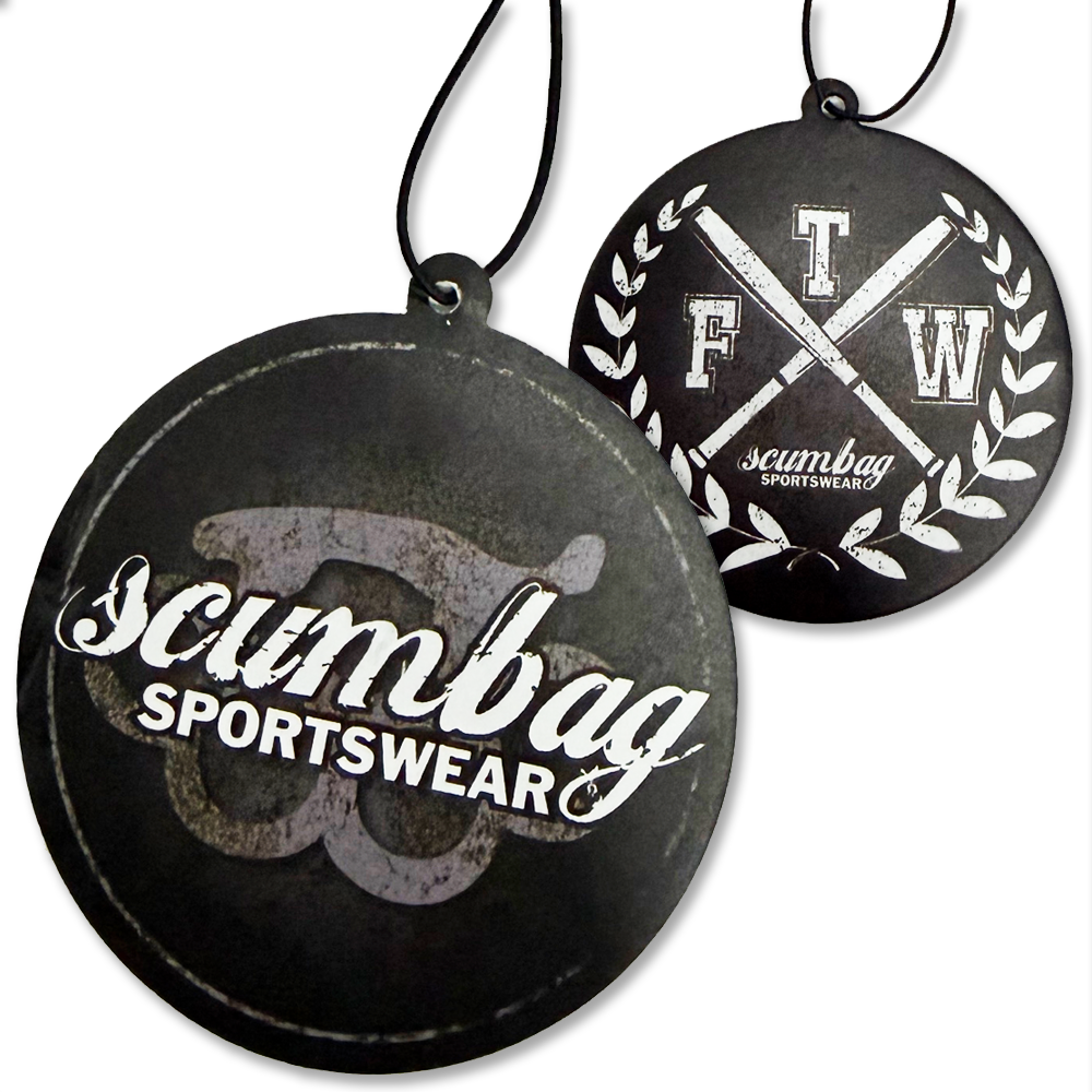 Scumbag - Logo, Lufterfrischer (Black Ice)