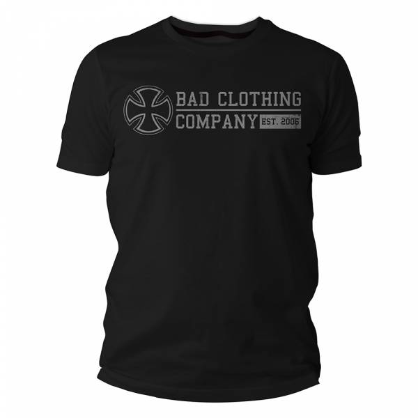 Bad Clothing Company - Since 2006, T-Shirt schwarz / black