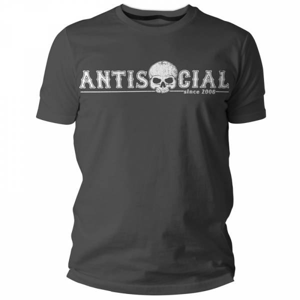 Antisocial - 1.3.1.2., T-Shirt anthrazit / anthracite