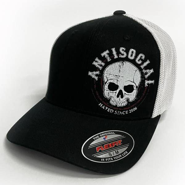 Antisocial - Hated since 2006, Flexfit Mesh Cap / Trucker Cap, verschiedene Farben
