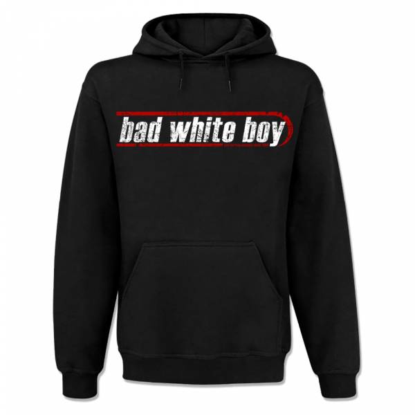 Bad White Boy - Bullet, Kapu / Hooded Sweat schwarz / black